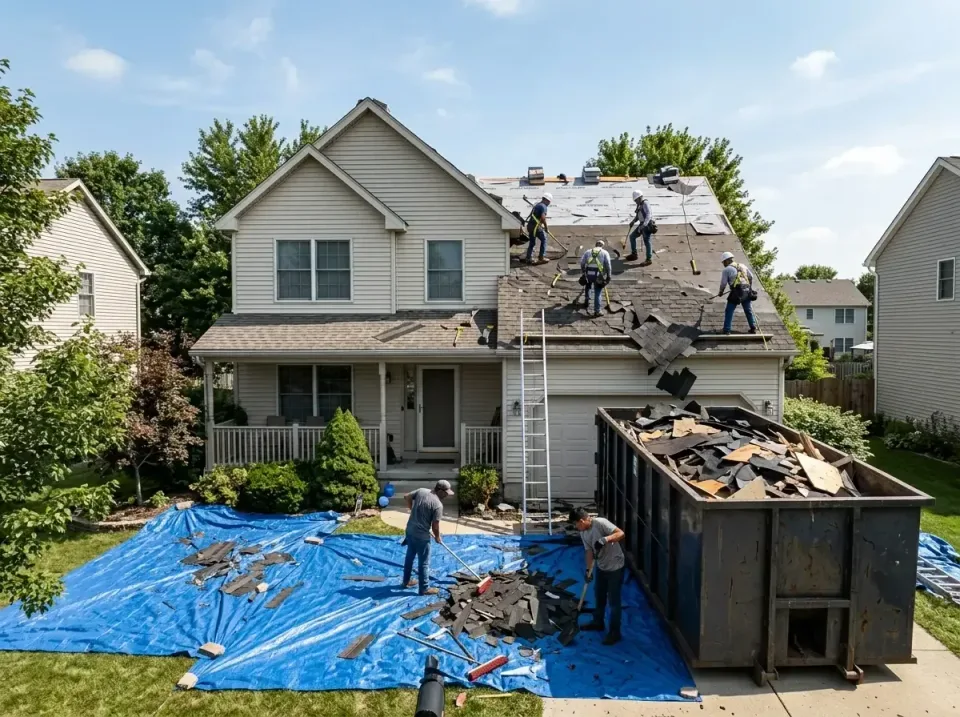 roof-replacement-debris-remova-004 — frequently asked questions, Cheapest Dumpster Rentals in Wyoming, OH